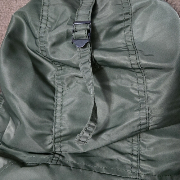Men's Green Parka Flyer's Man jacket. XL - Picture 3 of 12